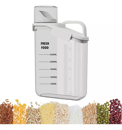Contenedores Hermeticos Dispensador Almacenamiento 2500ml