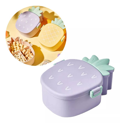 Fiambrera Contenedor Tapper De Colaccion Recipientes 300ml