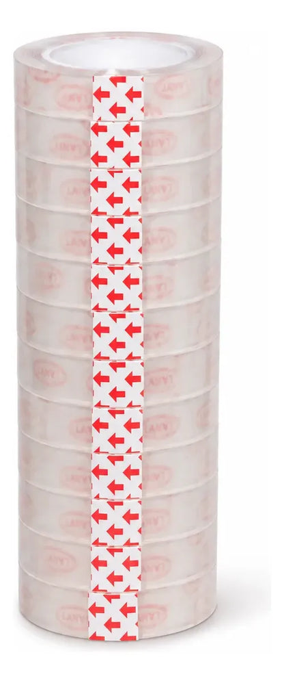 X12 Rollos Cinta Scotch De Embalaje Adhesiva Cinta Transparente