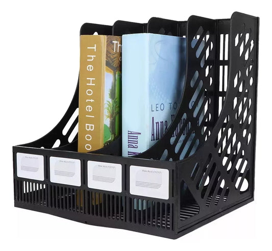 Organizador Revistero Archivador Vertical Escritorio 4pts.