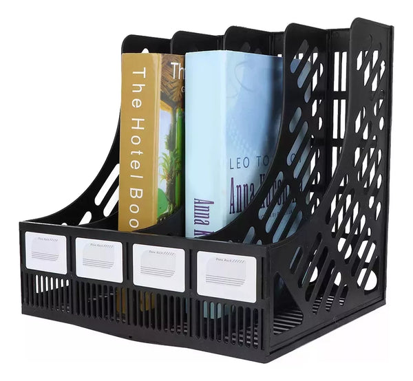 Organizador Revistero Archivador Vertical Escritorio 4pts.