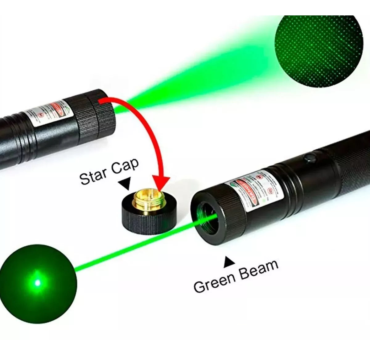 Laser Verde Laser Astronomico Puntero Láser Luz Laser 1000mw