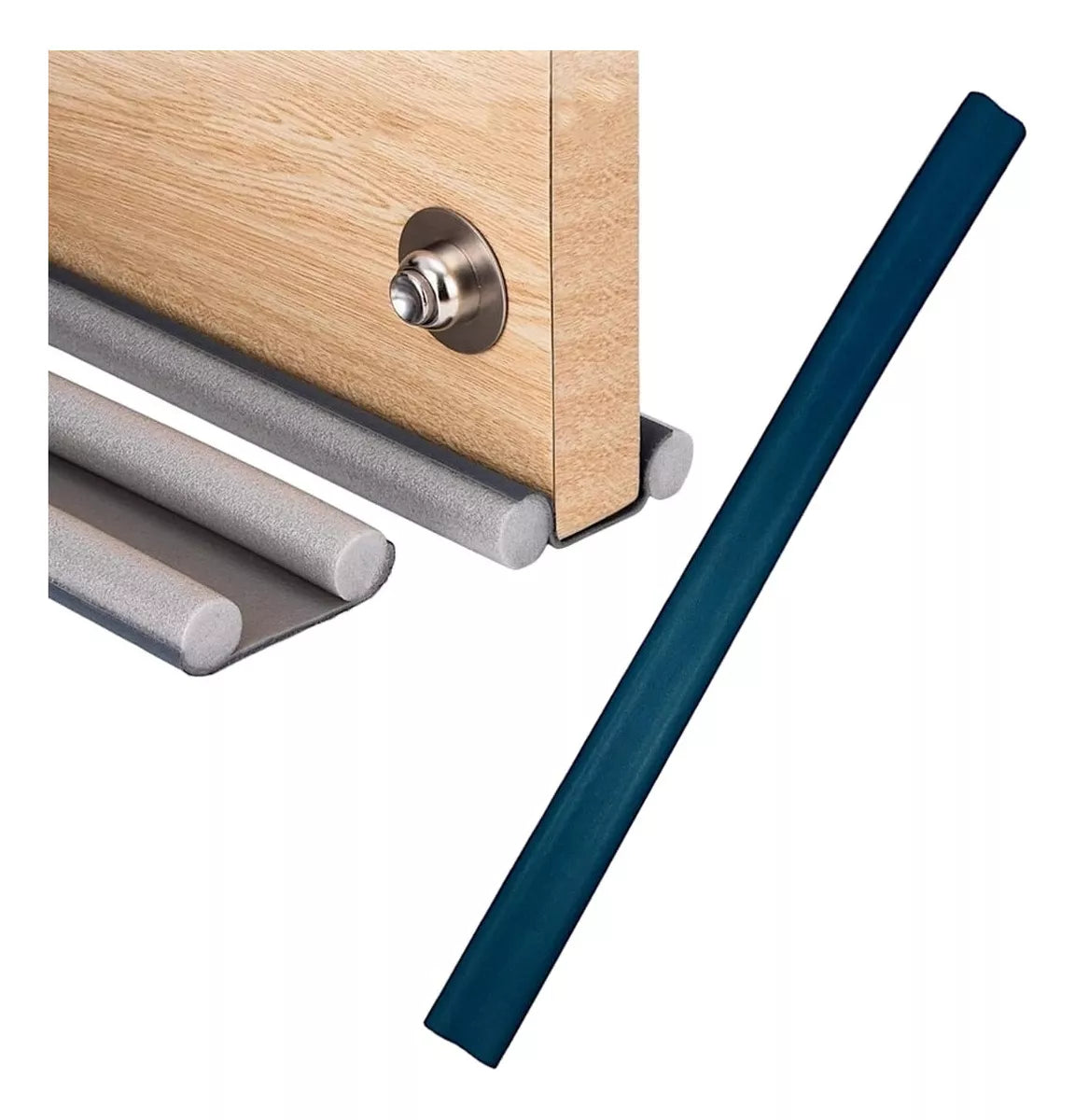Protector Doble Aislante Burlete De Frío Polvo Para Puertas Ventanas