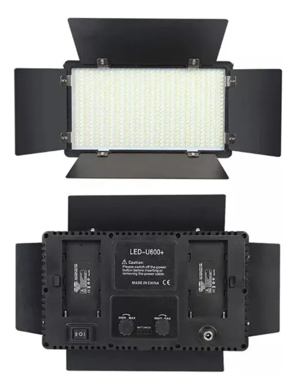 Kit Profesional Luz Relleno Con Tripode Reflector Pro 600led