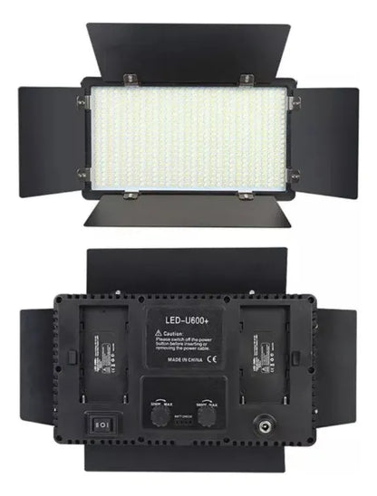 Kit Profesional Luz Relleno Con Tripode Reflector Pro 600led