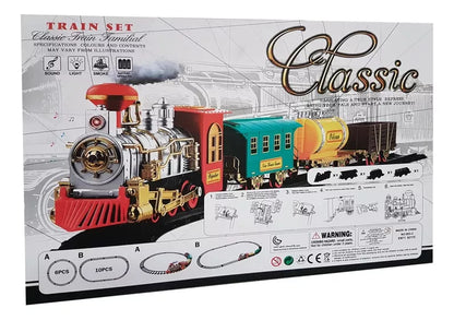 Tren Juguete Juguetes Tren Electrico Para Navidad Tren 14pcs