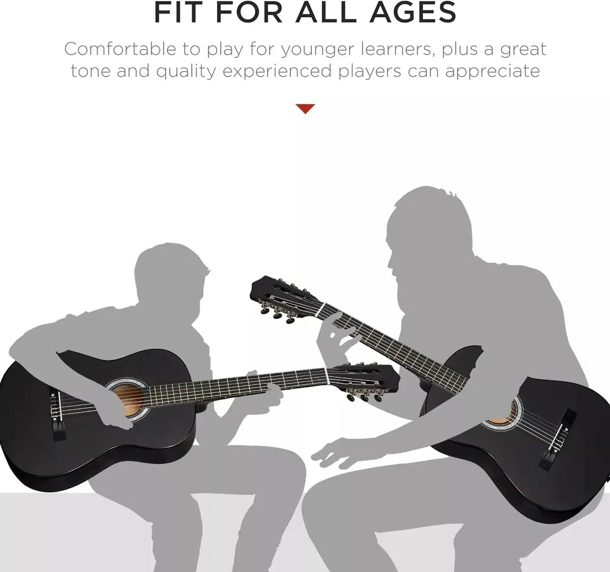 Guitarra Acústica Clásica Criolla 38 Pulgadas 6 Cuerdas
