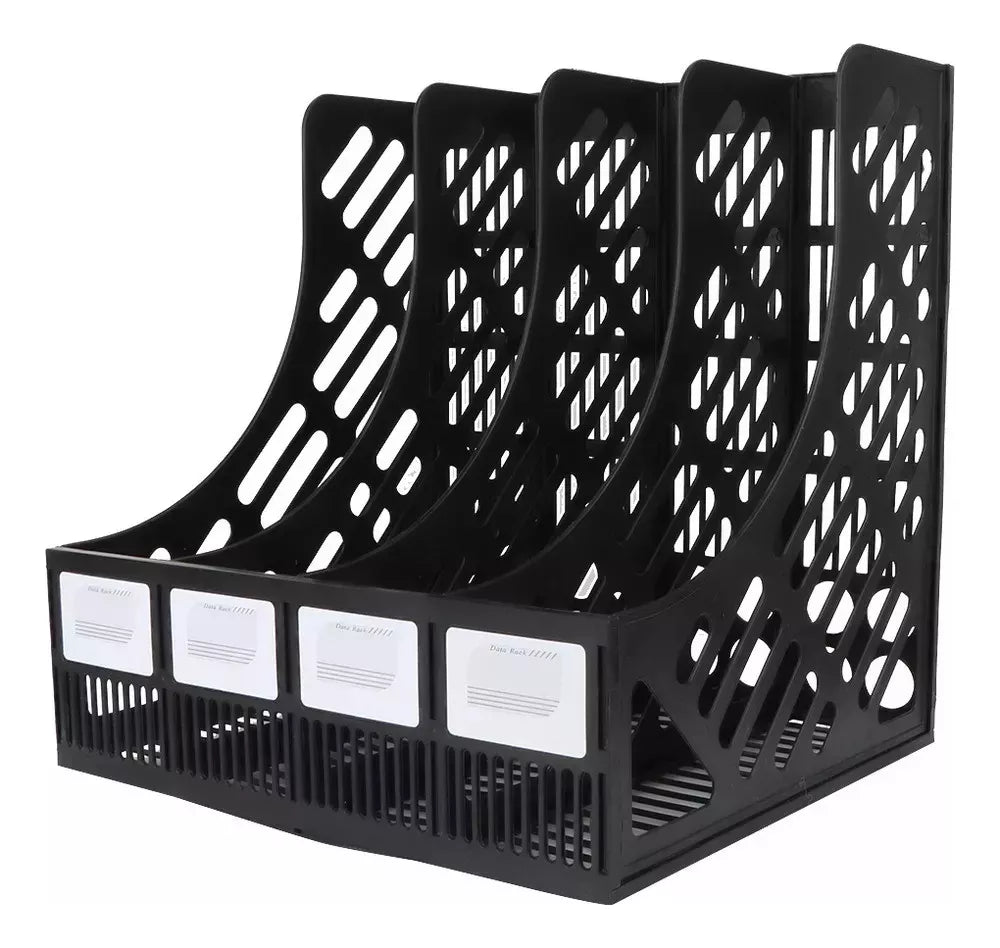 Organizador Revistero Archivador Vertical Escritorio 4pts.