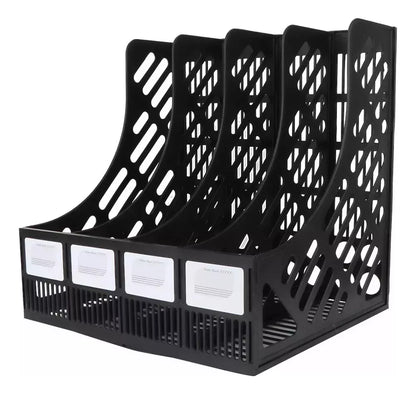 Organizador Revistero Archivador Vertical Escritorio 4pts.