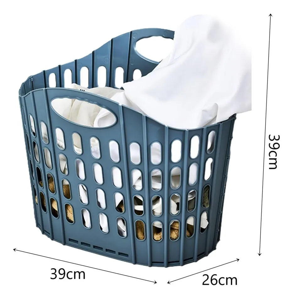 Canasto Para Ropa Sucia Cesta Canasto Plastica Plegable