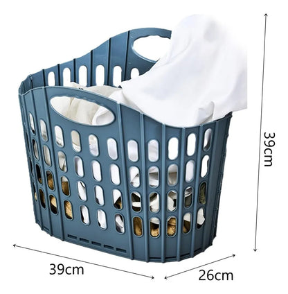 Canasto Para Ropa Sucia Cesta Canasto Plastica Plegable