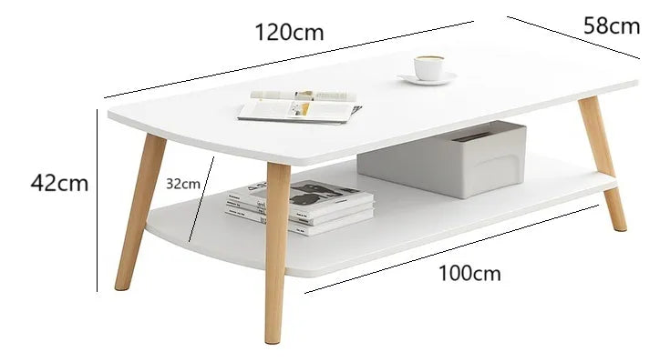 Mesa Centro 2 Niveles Mesa Auxiliar Decorativa Centro Living