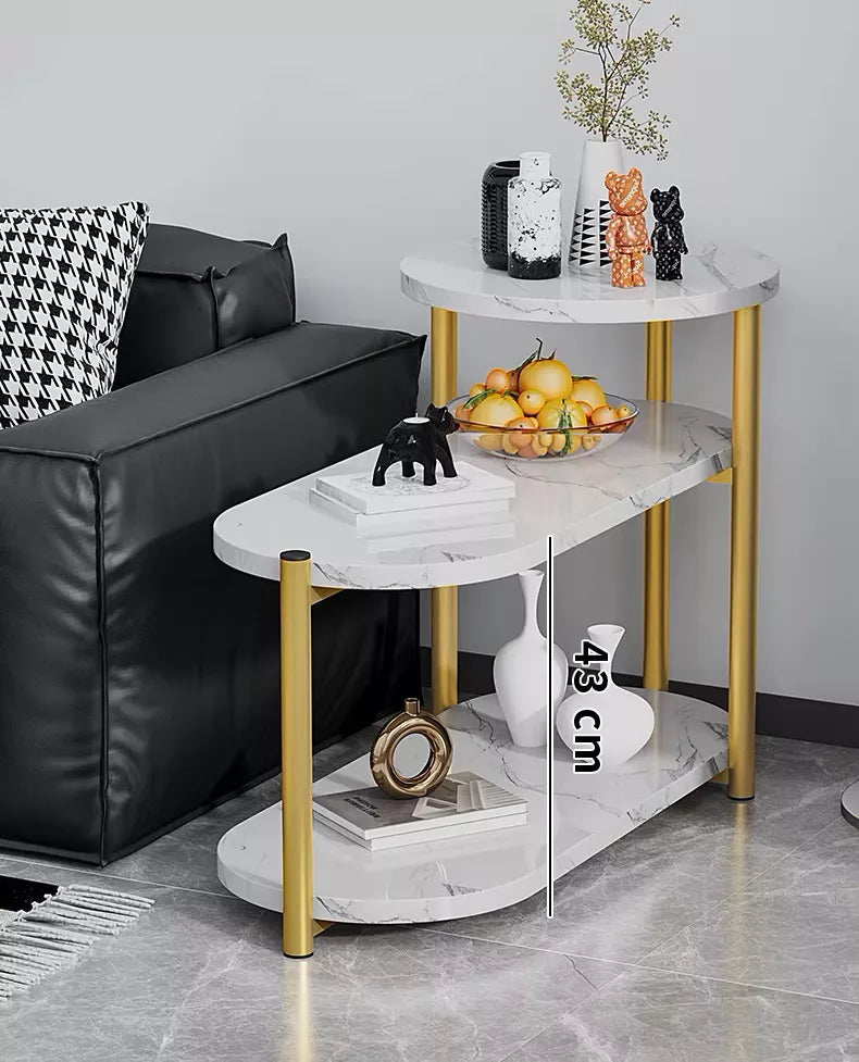 Mesa Centro 3 Niveles Mesa Auxiliar Decorativa Centro Living