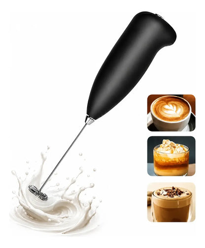 Mini Batidor Portatil Espumador Cafe Batidor Leche Manual