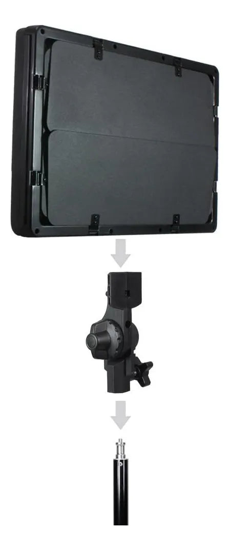 Kit Profesional Luz Relleno Con Tripode Reflector Pro 600led