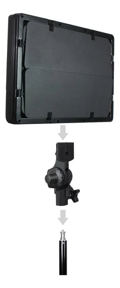 Kit Profesional Luz Relleno Con Tripode Reflector Pro 600led