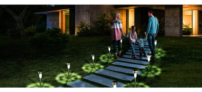 10x Luz Solar Foco Luz Patio Solar Estacas Solares Jardin