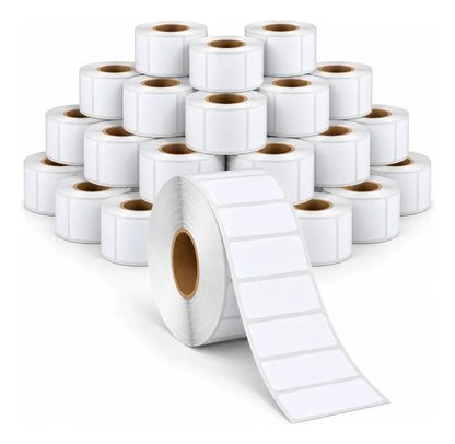X20 Rollos Etiquetas Térmicas Autoadhesivas 20x10mm 2000 Un
