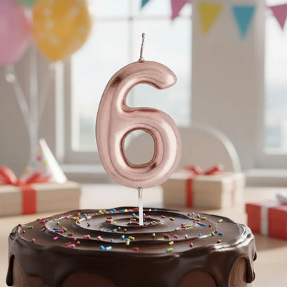 Velas De Cumpleaños Vela Numero O Signo Interrogacion Torta