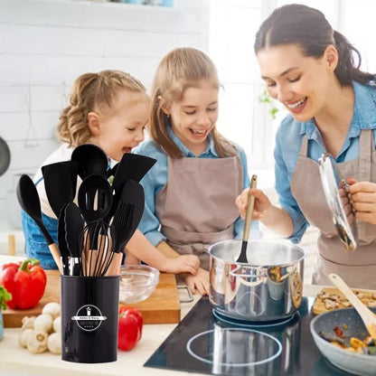 Set X12 Utensilios De Cocina Antiadherentes