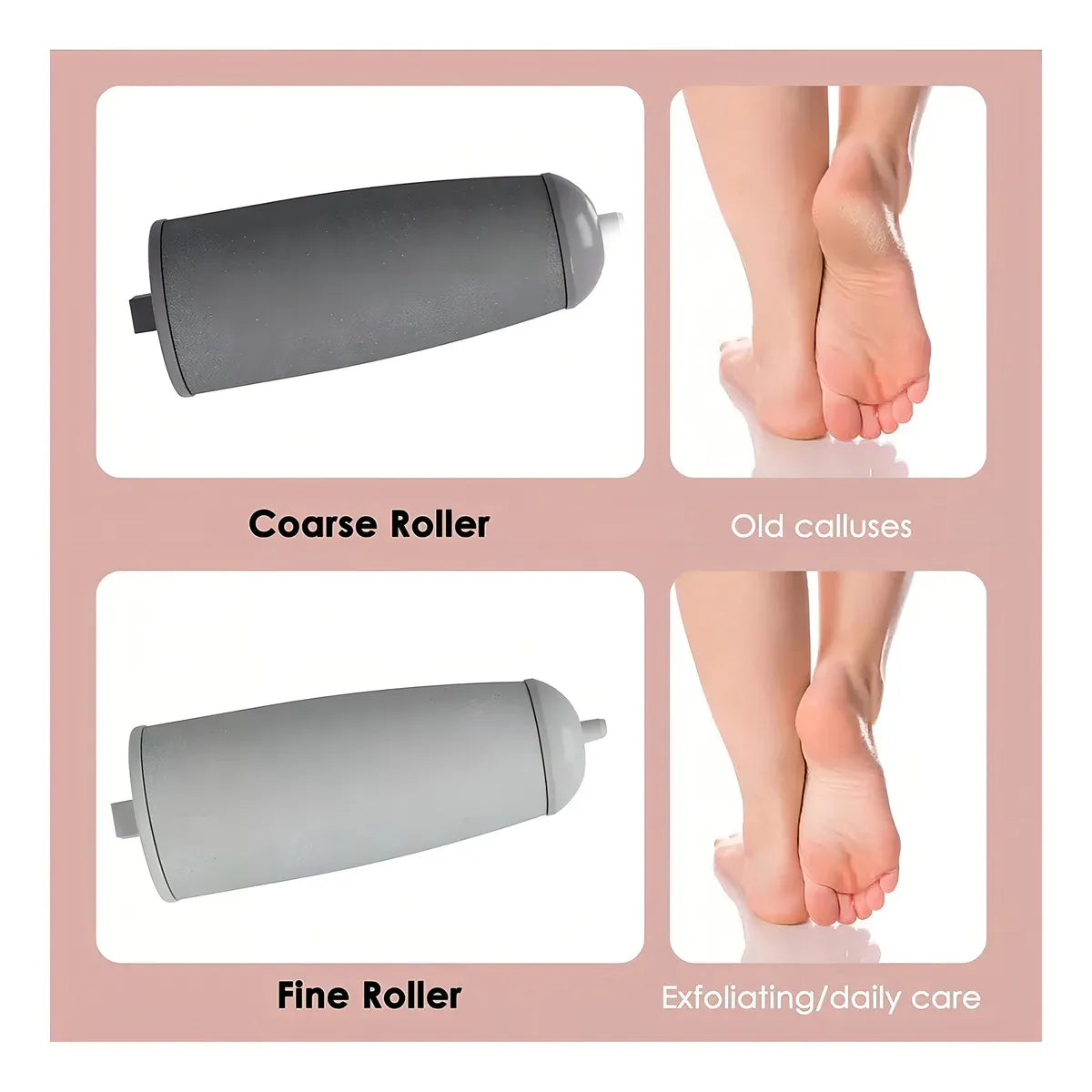 Quita Callos Removedor De Callos Electrico Usb Recargable