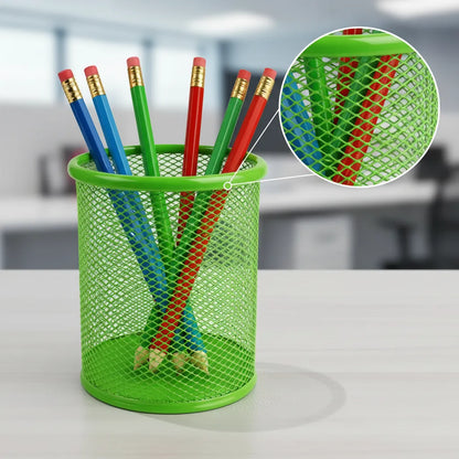 Portalapices Rejilla Metalica Escritorio Organizador Lapices