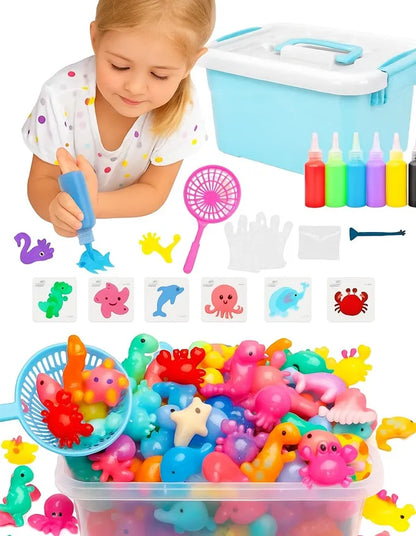 Kit De Elfo De Agua Magico Sensorial Para Niños Water Gel