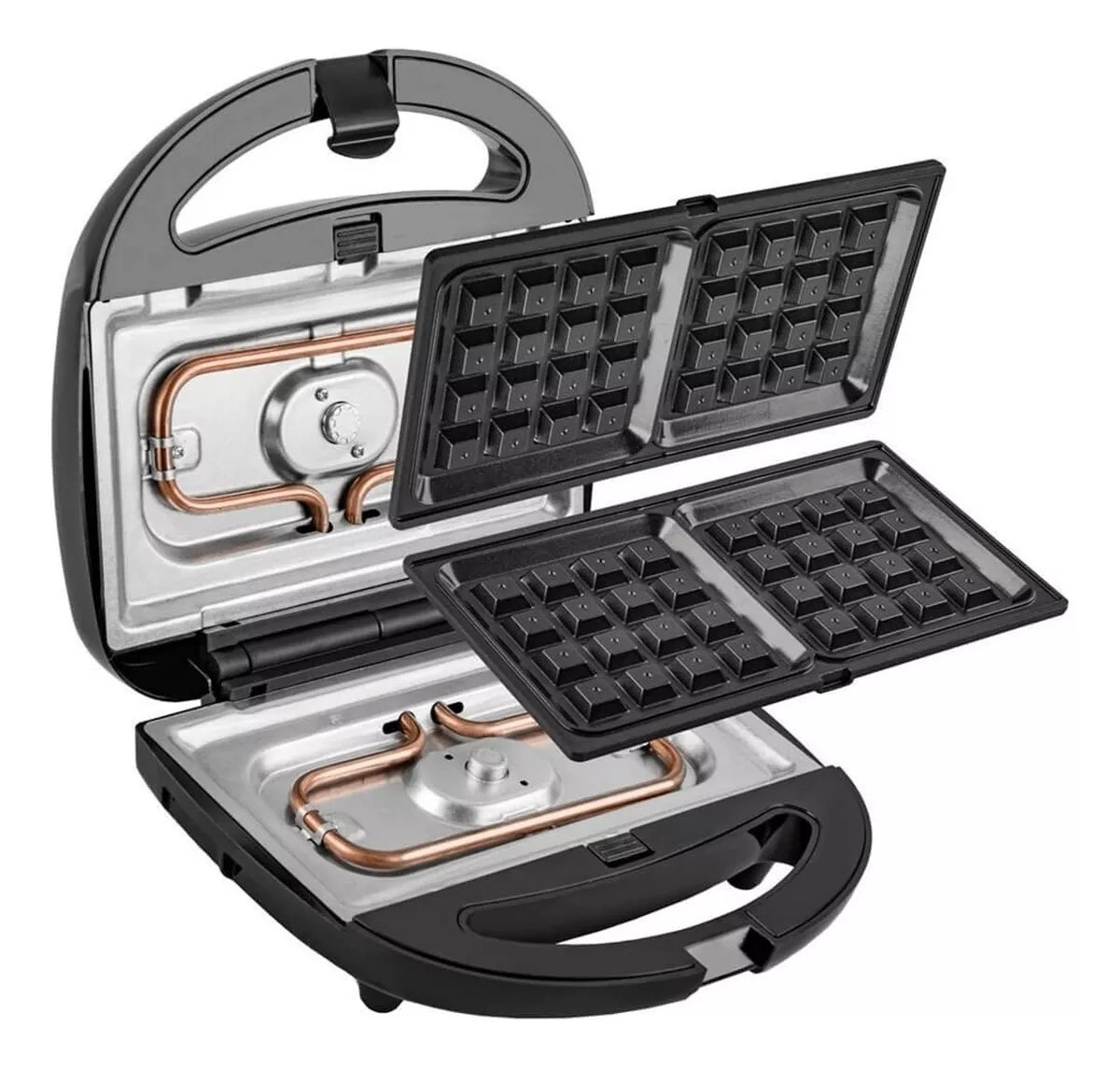 Sandwichera Eléctrica 3 En 1 Waflera Sandwichera Parrillera