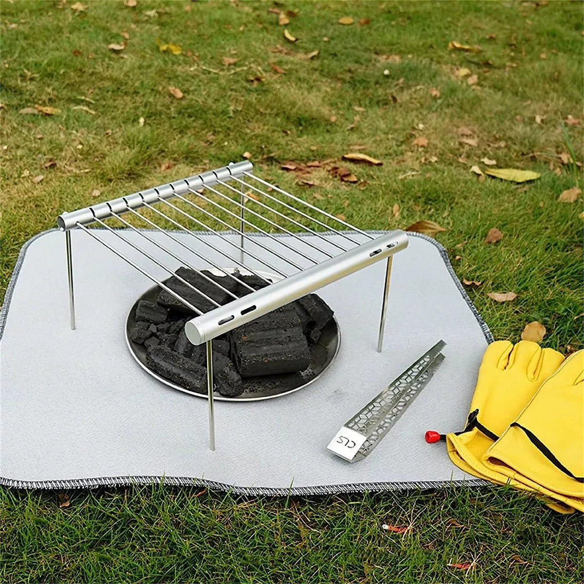 Parrillas Asado Carbon Parrilla Plegable Parrilla Camping
