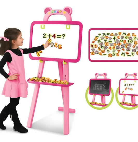 Pizarra Didactica Magnetica Educativa Magnetica Niñas 3en1