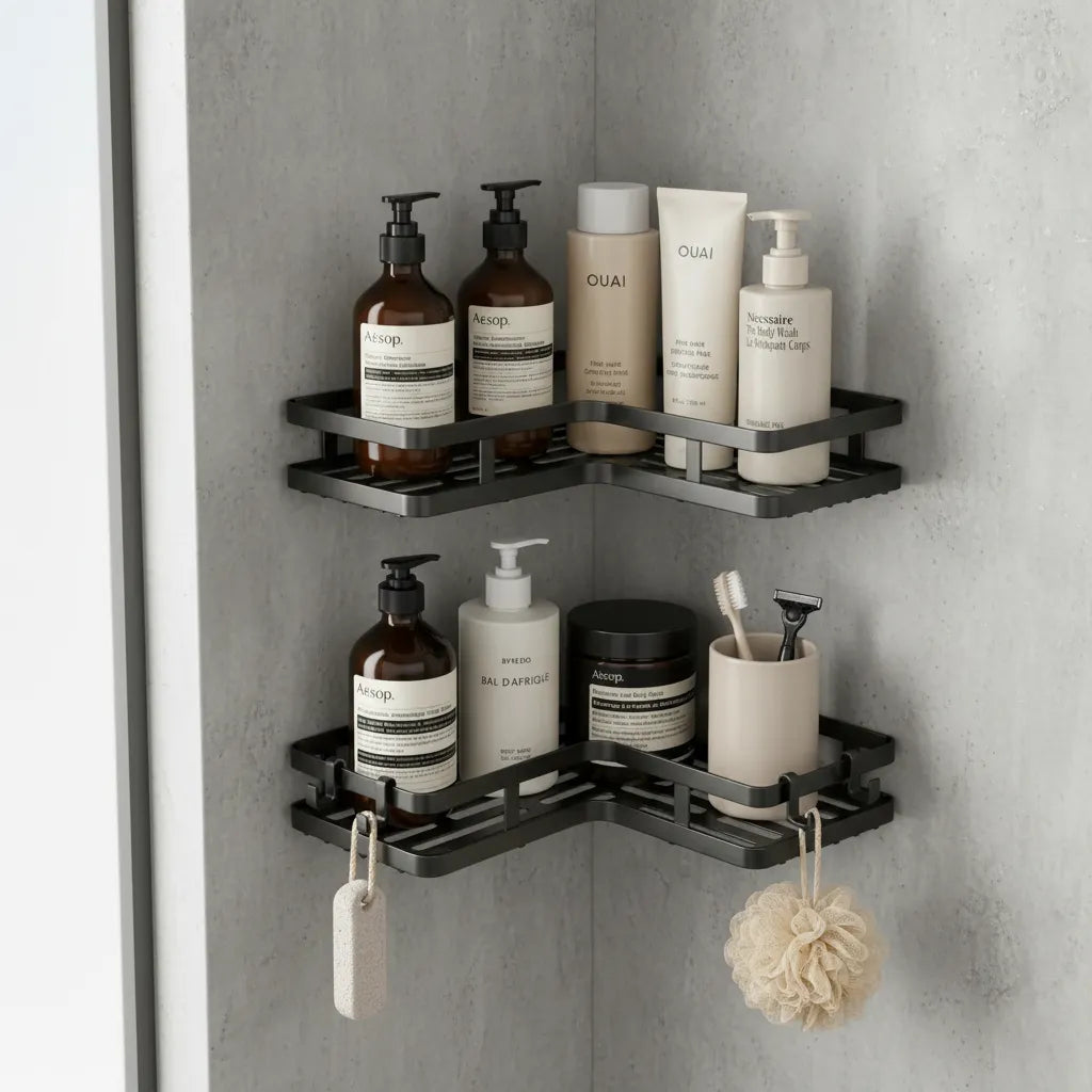 X2 Organizador De Ducha Repisa Ducha Repisa Baño Esquinero