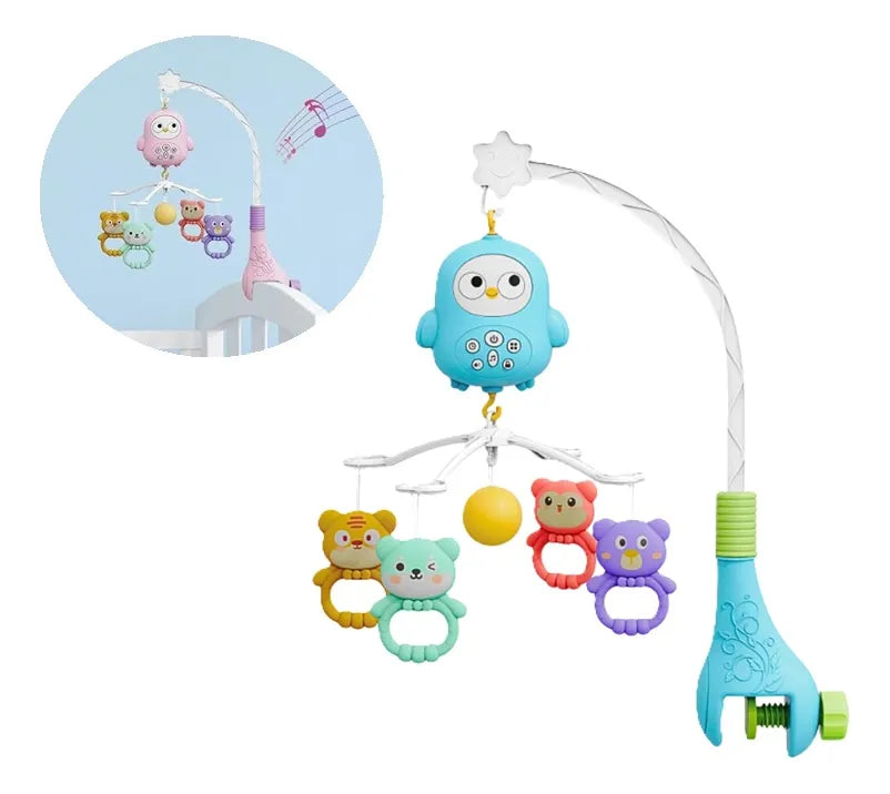 Movil Para Bebe Musical Luz Espanta Cuco Sonajero Coche Cuna