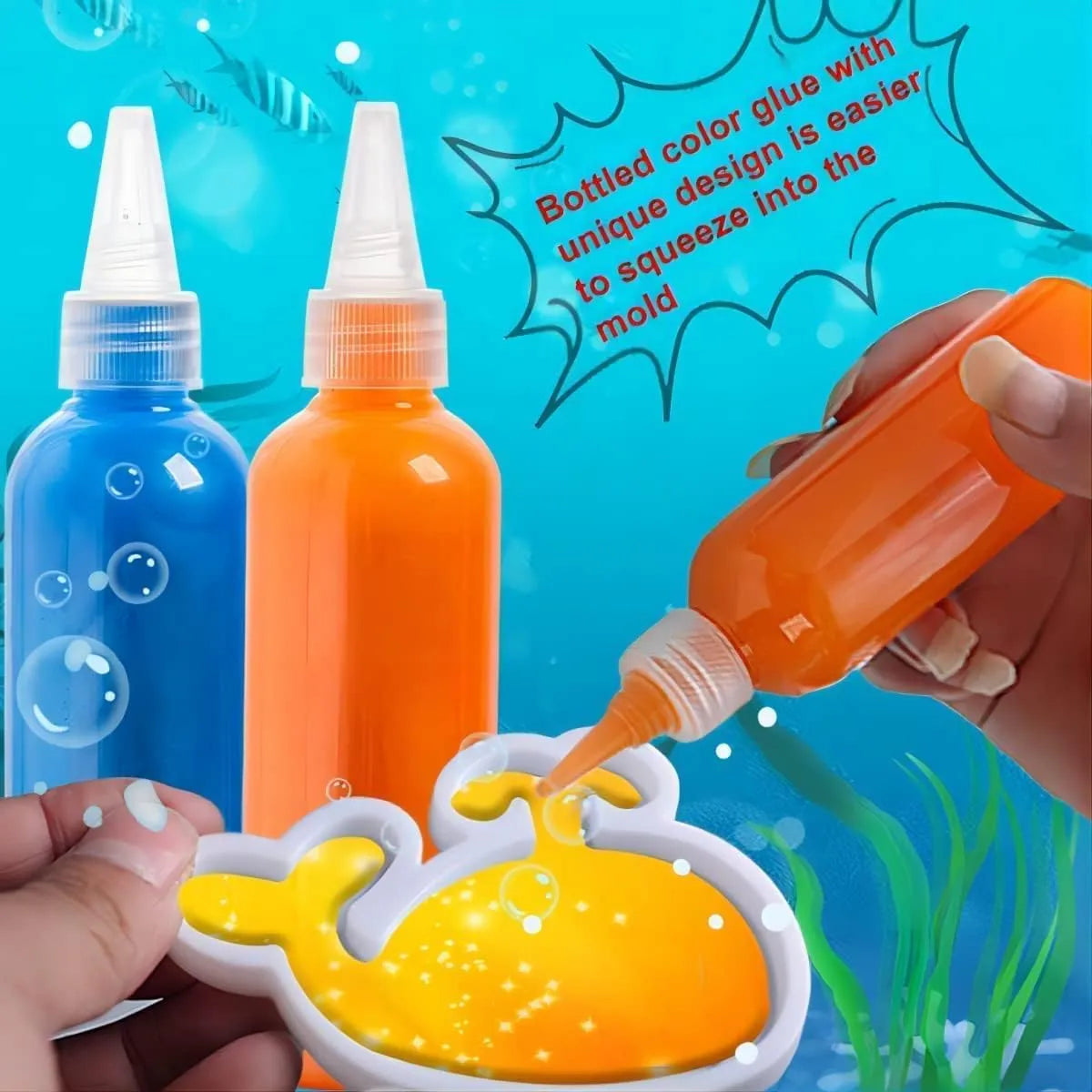 Kit De Elfo De Agua Magico Sensorial Para Niños Water Gel