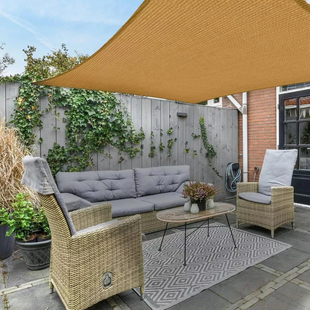 Toldo Rectangular Vela Sombreadora Toldo Impermeable 4x5 Mts