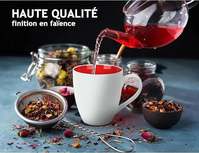 Taza De Cafe Cerámica Tazas De Cafe Coffe Tazon 400ml