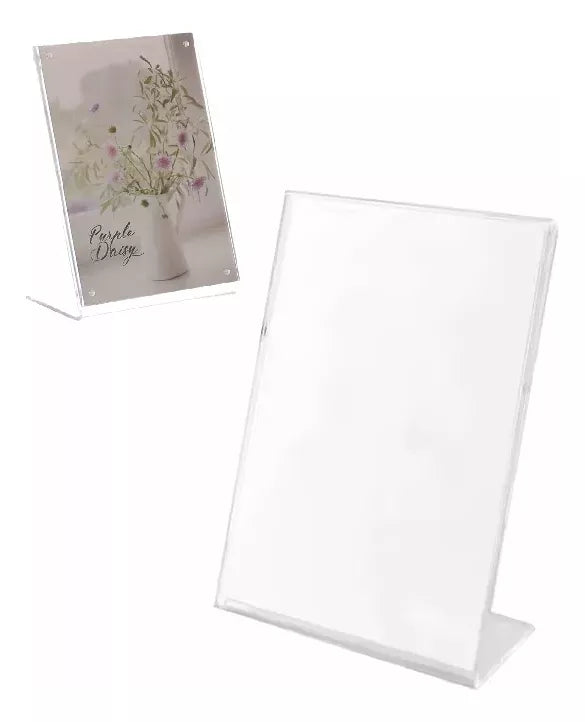 Porta Folleto Menu Flayer Fotos Soporte Iman Acrilico 13x9cm