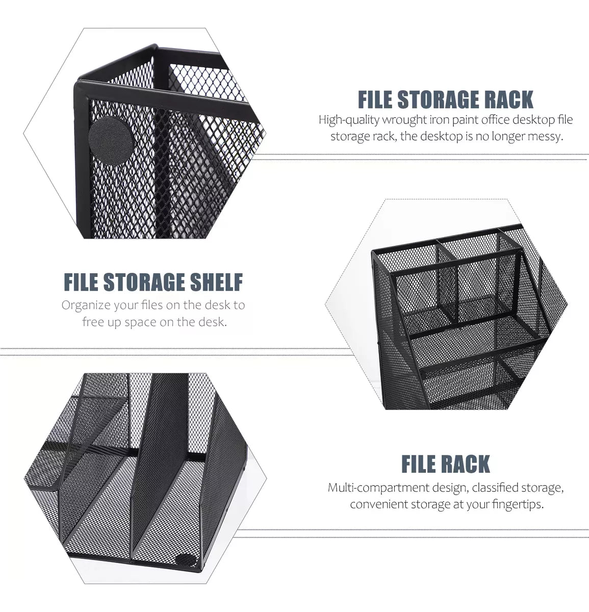 Organizador Revistero Escritorio Archivador Multifuncional