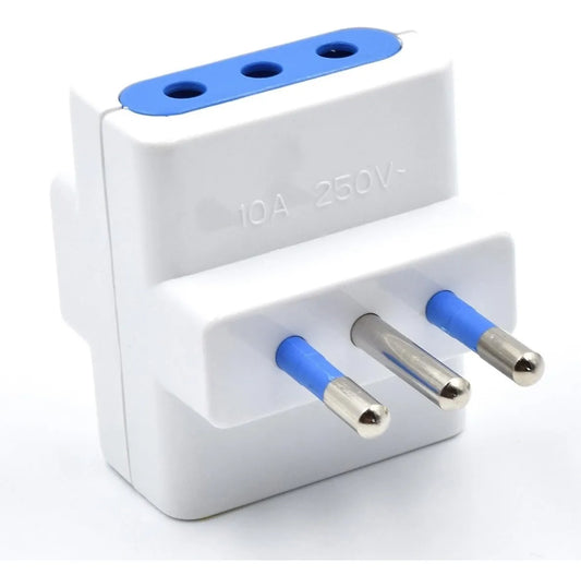 Enchufe Triple Adaptador 3 Entradas Ladrón Corriente Simple