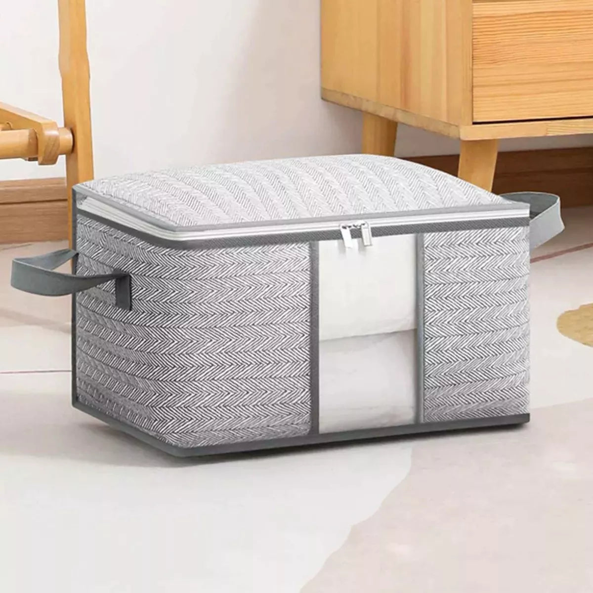 Caja Almacenamiento Bolsa Organizador Almacenaje 45x45x20cm
