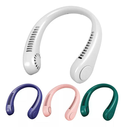 Ventilador De Cuello Enfriador Recargable Portatil Ajustable