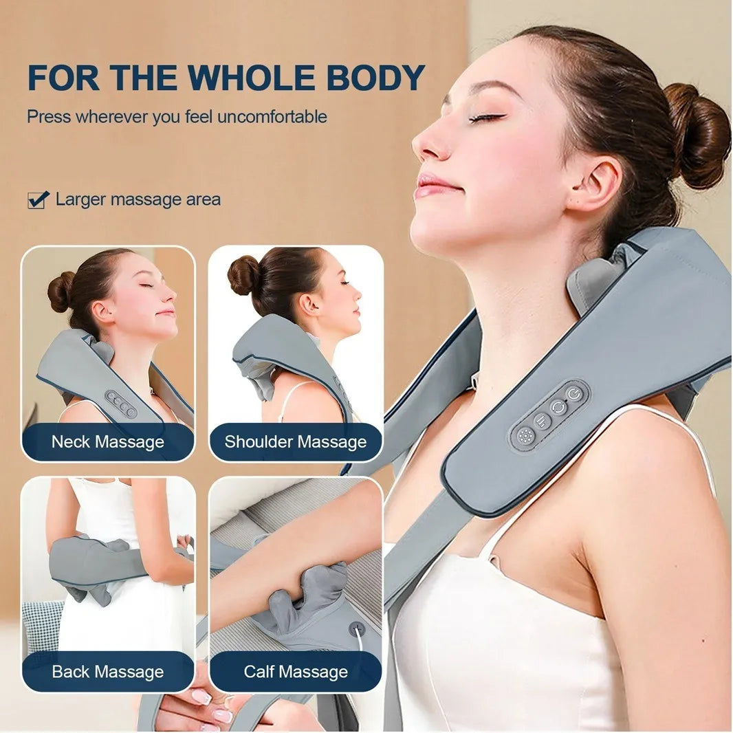 Masajeador Cervical Recargable Cervical Para Cuello Spa