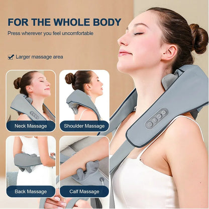 Masajeador Cervical Recargable Cervical Para Cuello Spa