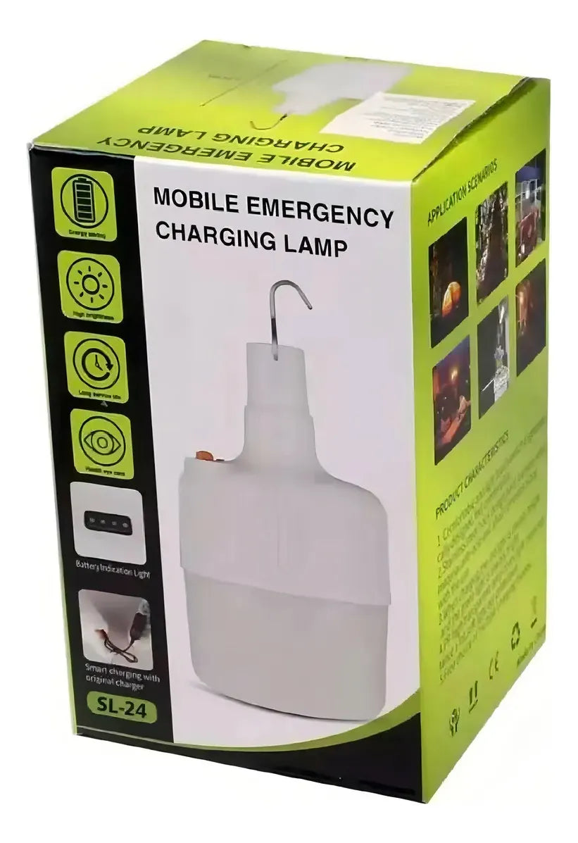Ampolleta Solar Recargable Camping Usb Emergencia Exterior