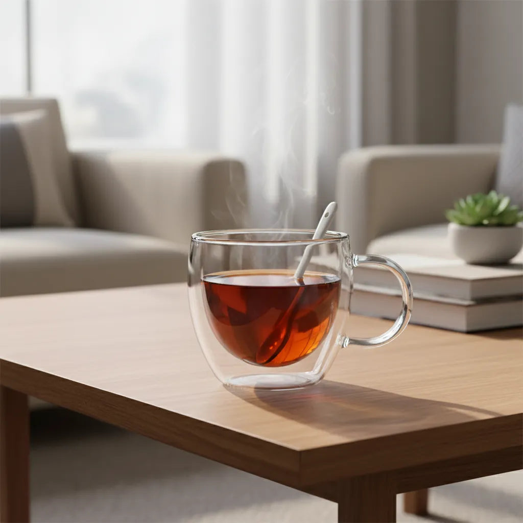 Taza Espresso Doble Vidrio 150ml Termica Cafe