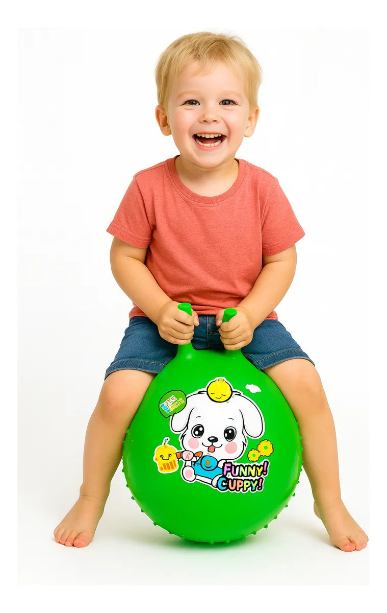 Pelota Saltarina Niños Pelota Circular Inflable Colores 40cm