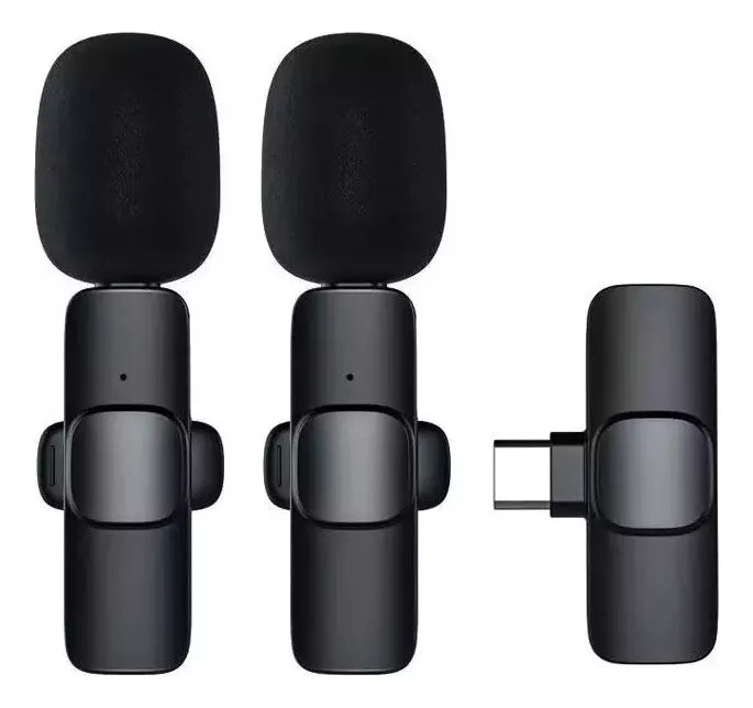 2 Microfonos Celular Microfono Inalambrico iPhone Tipo C