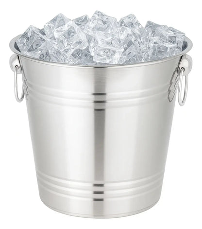 Hielera Cubetera De Acero Para Botella Latas Hielo Bar 2l