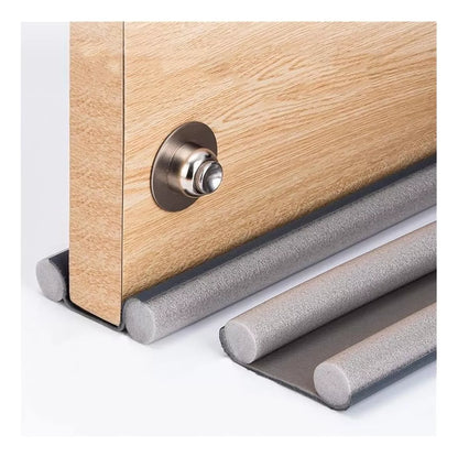 Protector Doble Aislante Burlete De Frío Polvo Para Puertas Ventanas