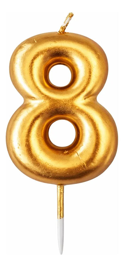 Velas De Cumpleaños Vela Numero O Signo Interrogacion Torta