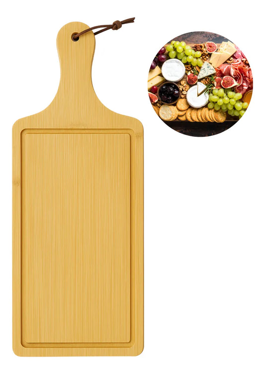 Tabla Madera Tablas Picoteo Plato De Madera Tabla Pizza 49cm